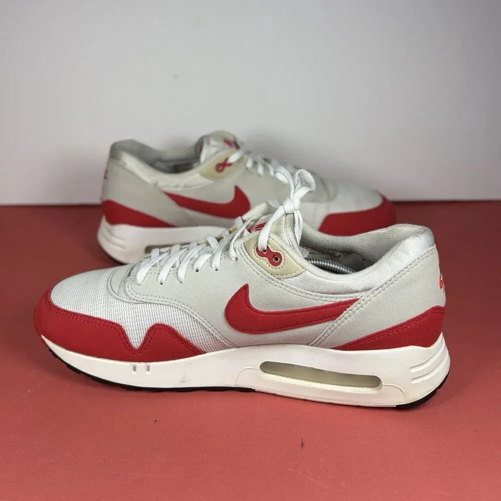 Nike Air Max 1 '86 OG Big Bubble Sz 12 White/Red Low Top Sneaker 2023 DQ3989-100